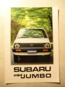 Folder Subaru Mini Jumbo 1988 