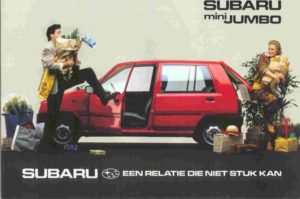 Subaru Mini Jumbo (1989) 