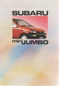 Subaru Mini Jumbo Brochure 1990